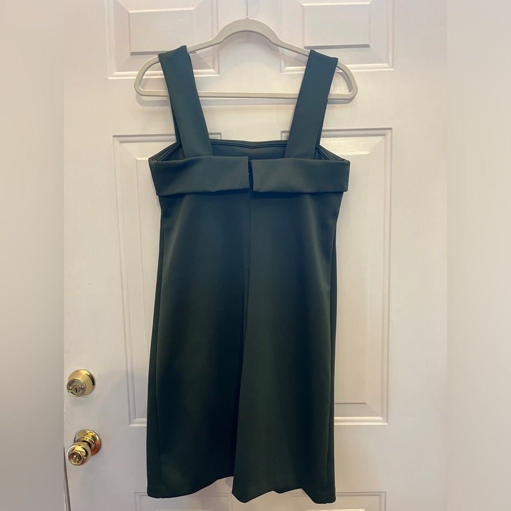Ann Taylor Green Sleeveless Mini Dress, Size 6 - Picture 2 of 11